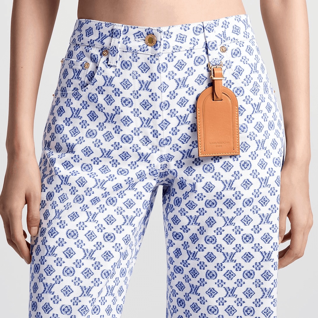 Monogram Canvas Jeans